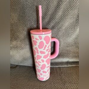 Mermaid straw tumbler